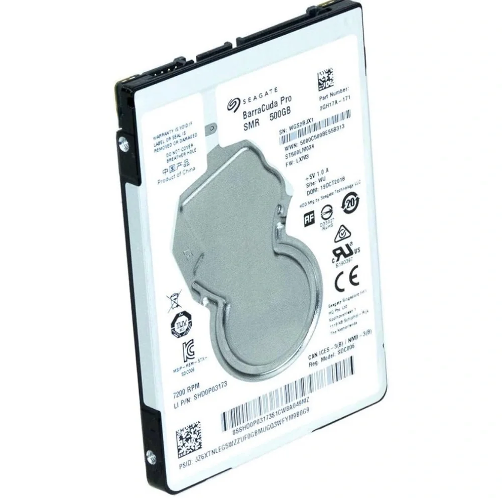 Seagate BarraCuda Pro 500GB Internal Hard Drive Performance HDD – 2.5 Inch $70 - Picture 5 of 6